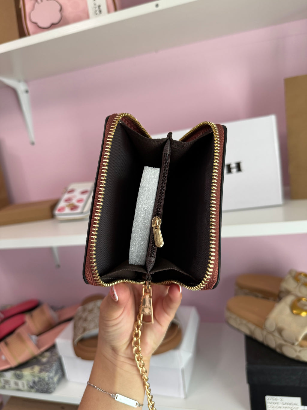 Zip card COACH