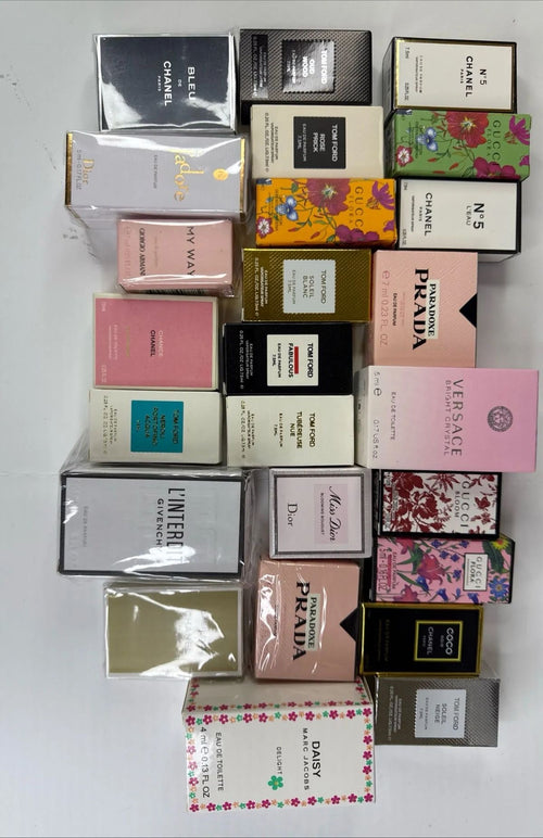 Caja de mini perfumes 12 unidades